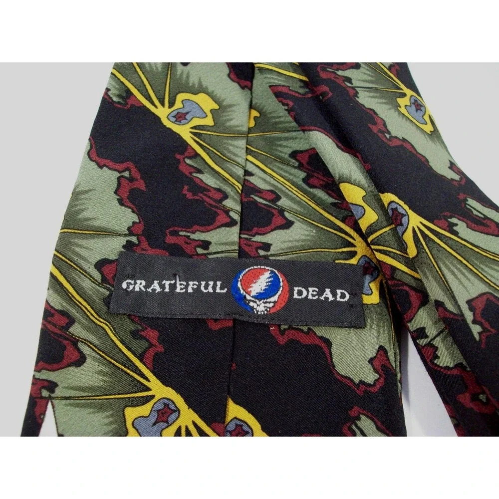 Men's Grateful Dead Devil's Friend First Set Silk Neck Tie, 1996‎